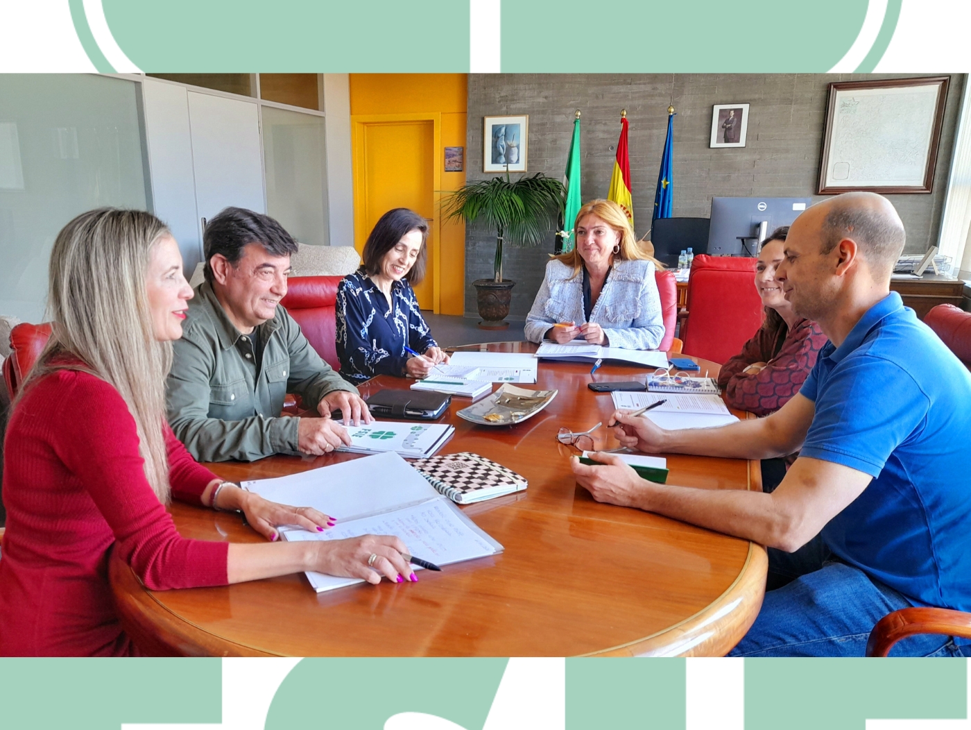 FSIE Extremadura se reúne con la Consejería de Educación abril 2024