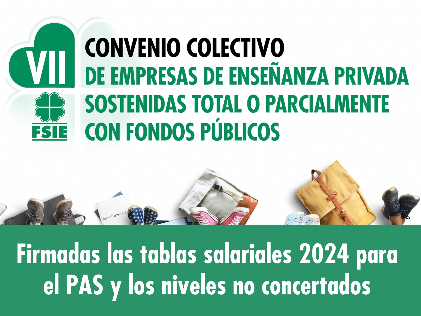 Firma de las tablas salariales para el PAS y niveles no concertados Convenio Concertada 