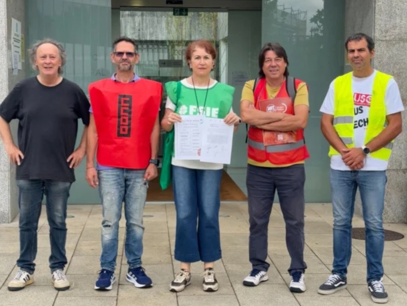 2025.06Jun.26 Cinco sindicatos de la concertada Galicia entregan un suspenso en negociación a la Consejería de Educación