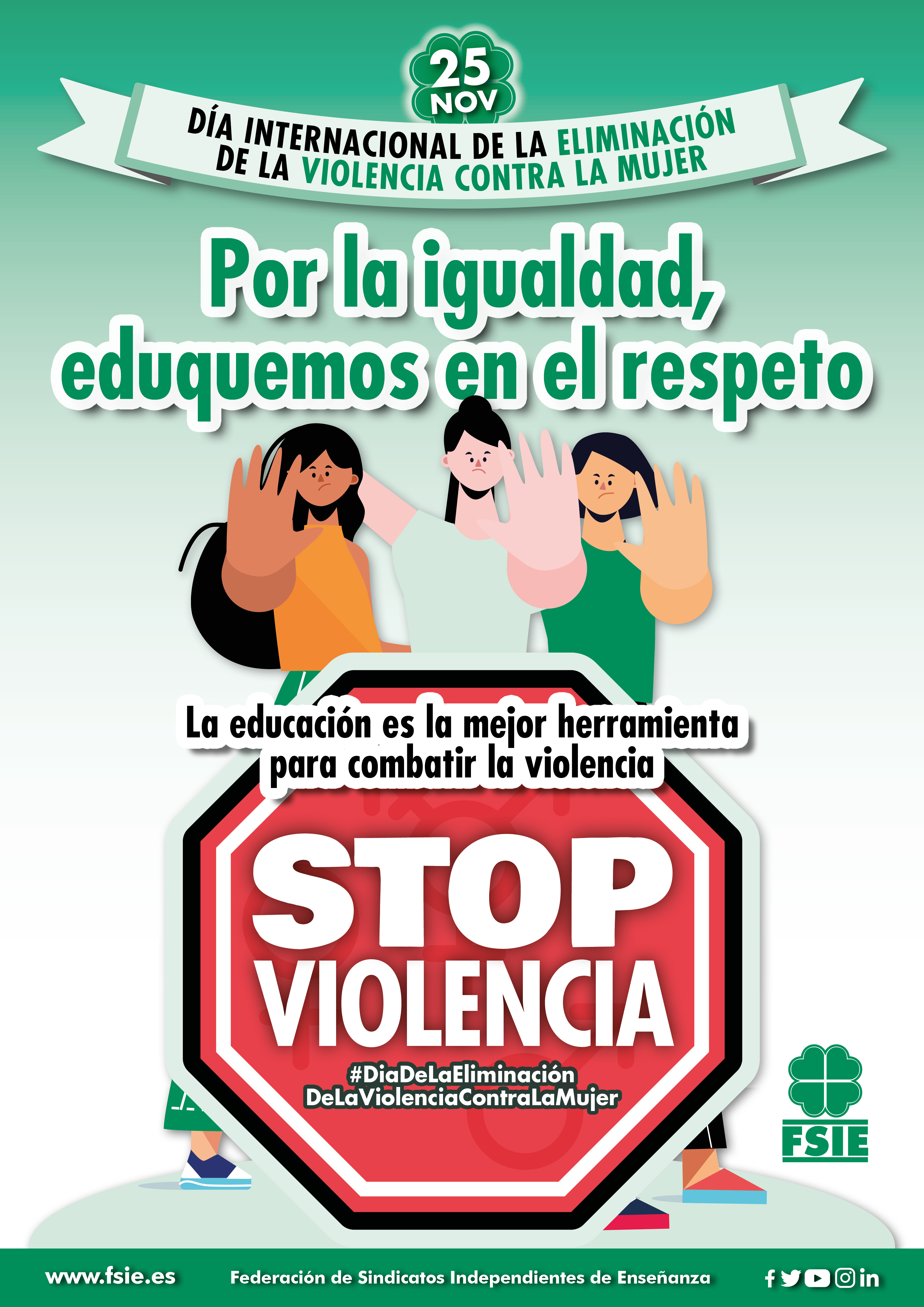 Cartel A3 Dia eliminación Violencia Mujer 25 Nov 2022