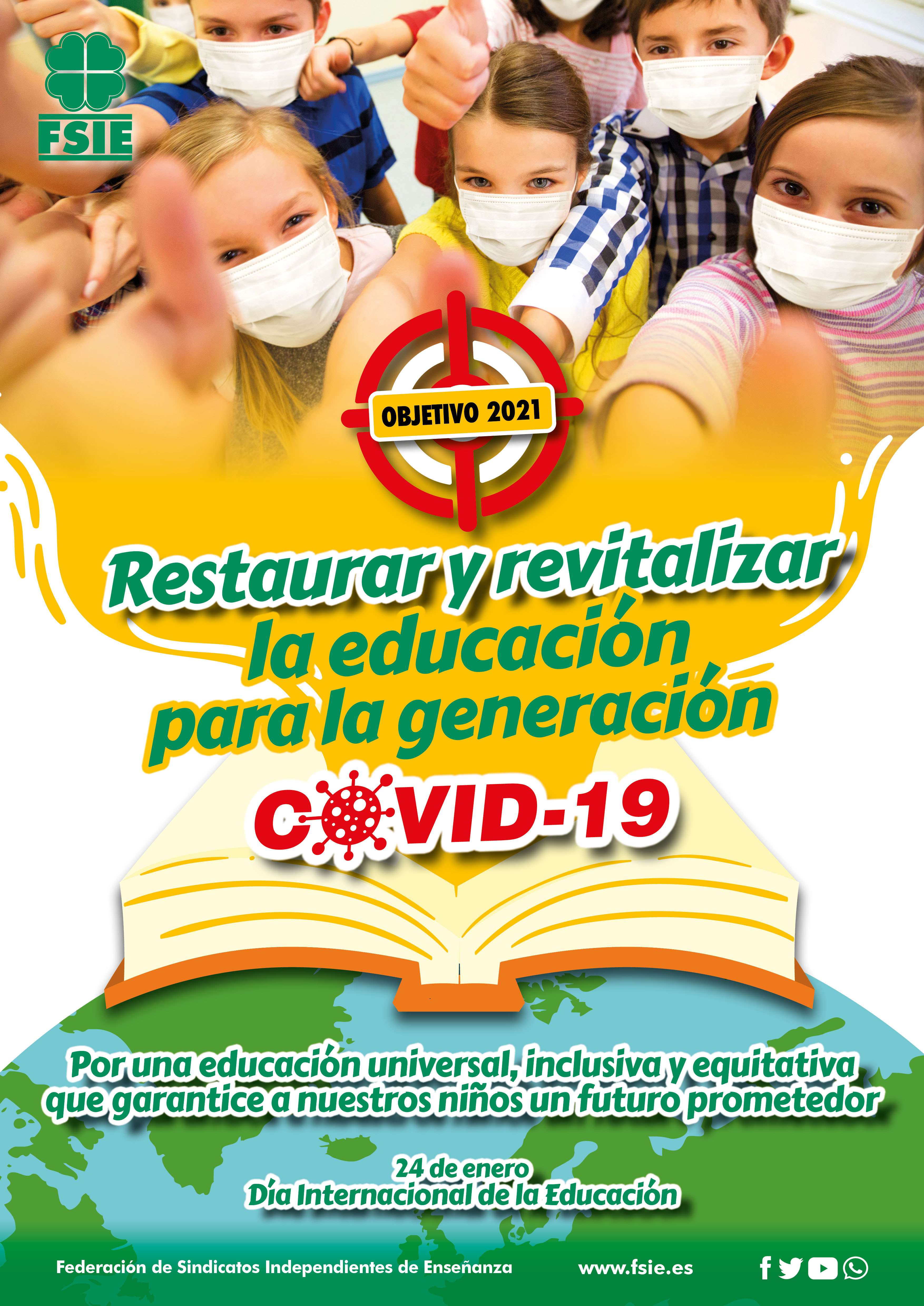 Cartel A3 Dia Internacional Educa 24 01 2021 castellano