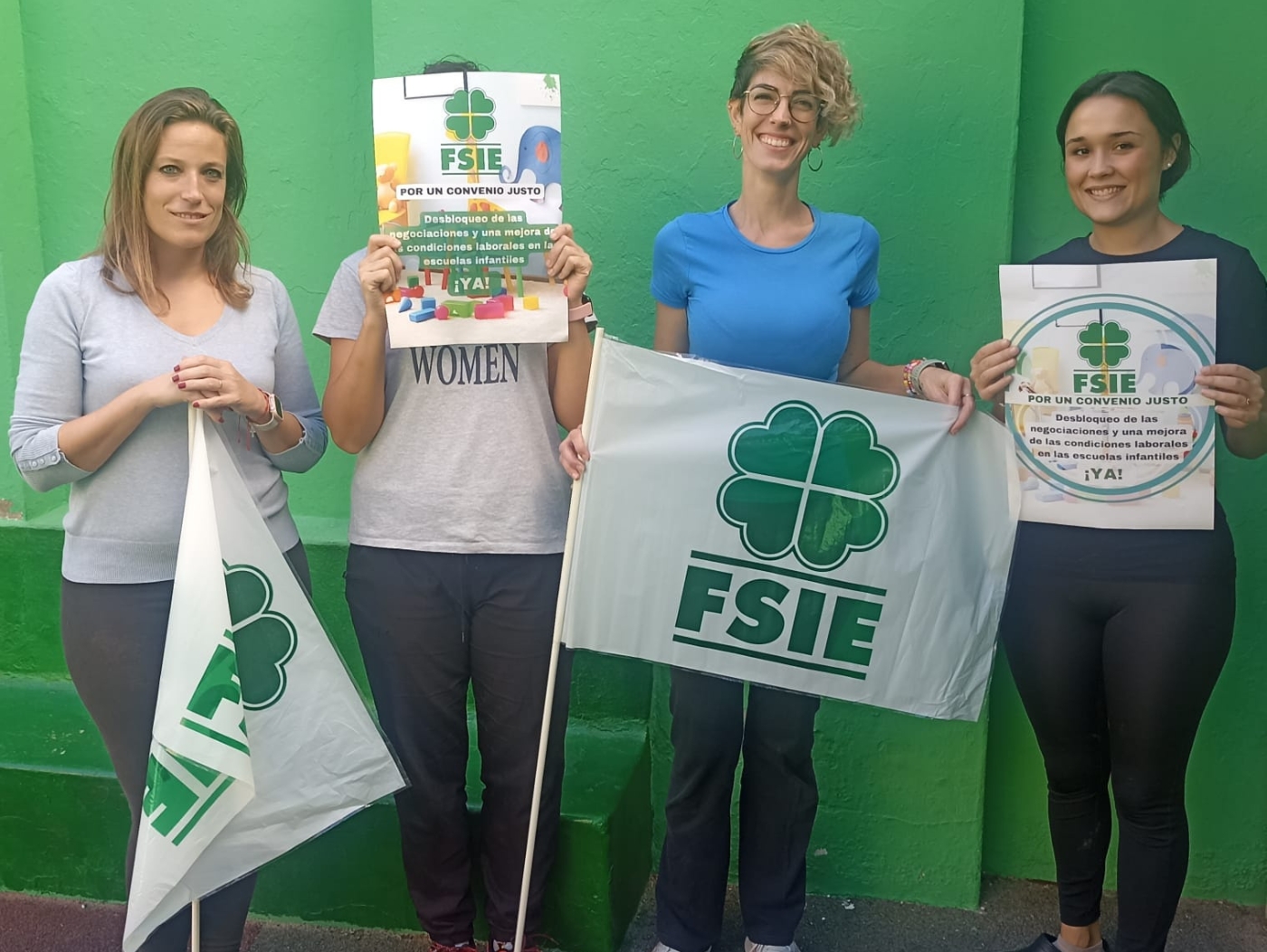 Huelga Convenio Educación Infantil en Valencia FSIE 3