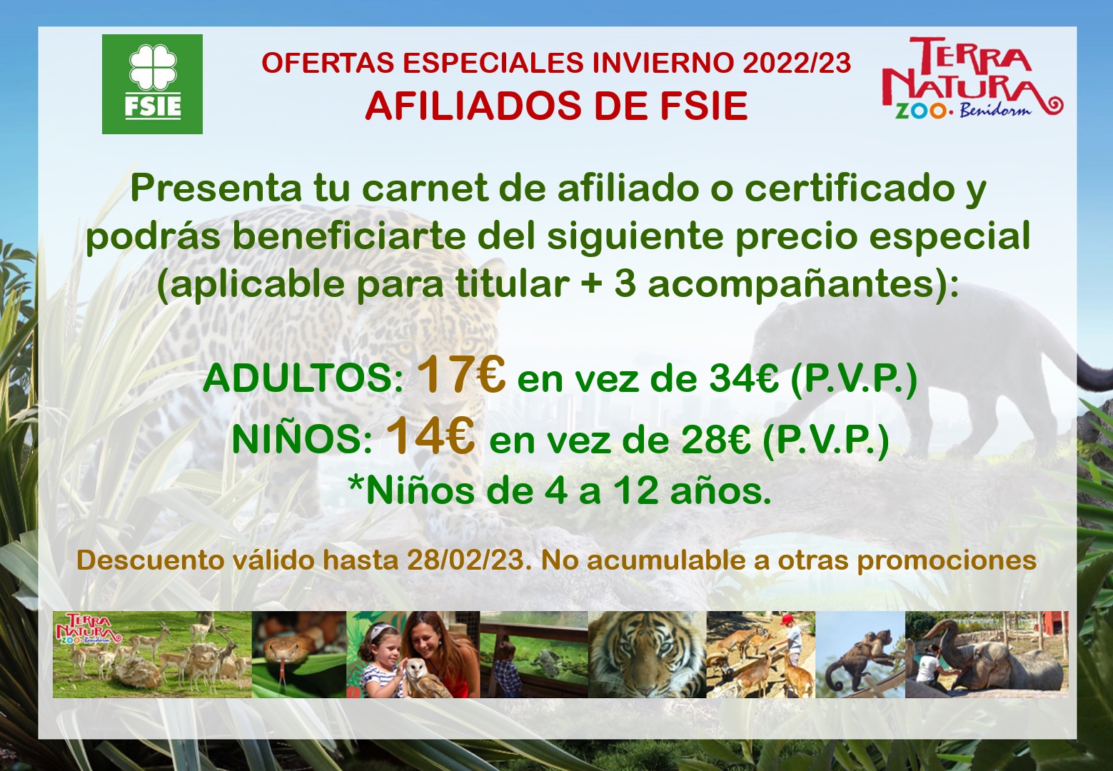 TERRA NATURA ZOO - FSIE NACIONAL - Federación de Sindicatos Independientes  de Enseñanza